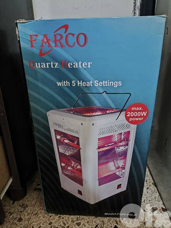 heater quartz with 5 heat settings 1