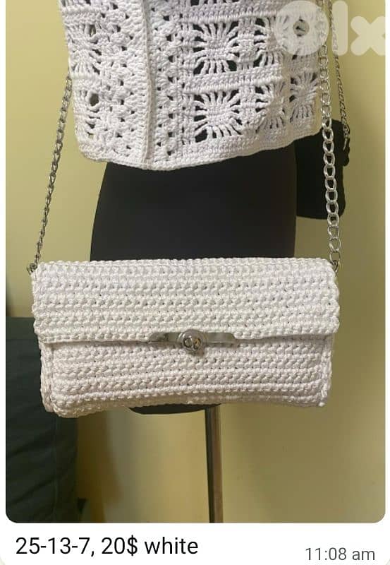 hand made crochet quality thick silk 11