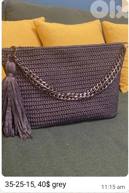 hand made crochet quality thick silk 12