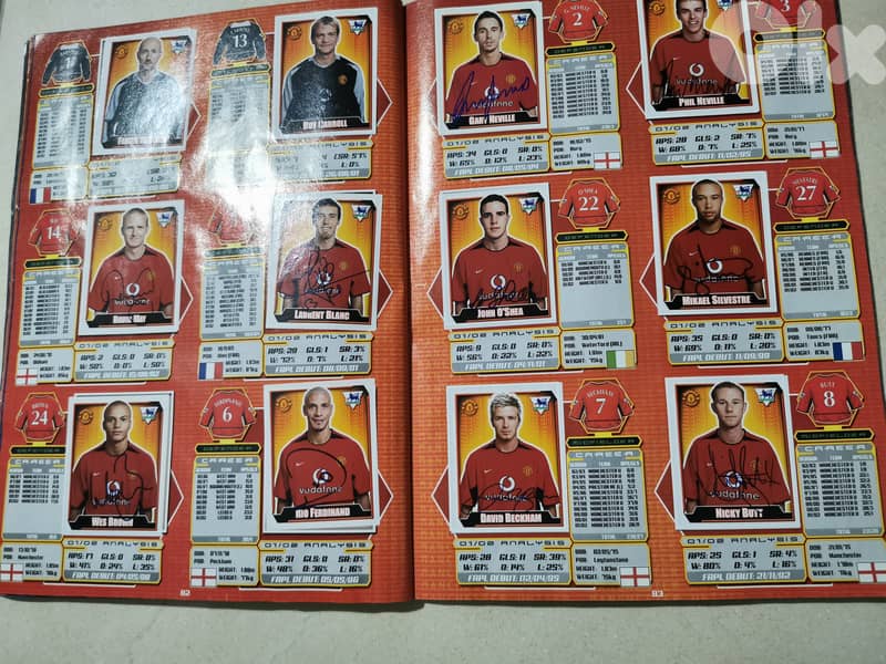 EPL 2003 Sticker Book Complete - for retro collectors 4