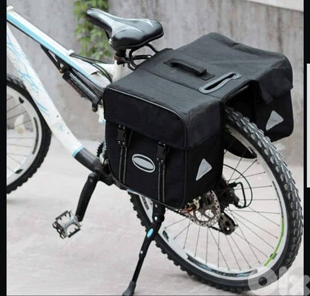Bike Panniers, 28L Waterproof Double Saddle Reflective/4$ delivery 2