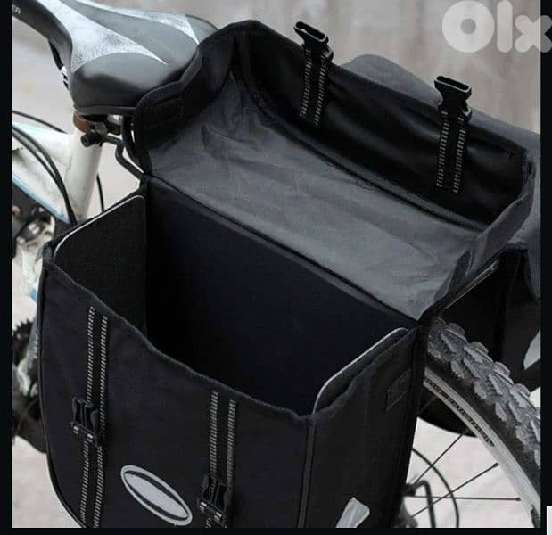 Bike Panniers, 28L Waterproof Double Saddle Reflective/4$ delivery 4