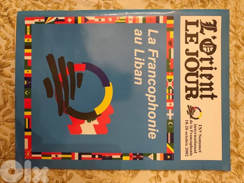 france-liban-francophonie,2 magazines L'Olj et valeurs actuelles 0
