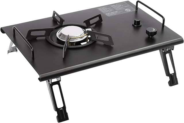 4000W High-Output Field Stove – Stainless & Cast Iron, Quick Ignition 0