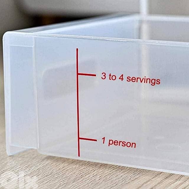 Wall-Mounted 6-Grid Grain Dispenser – 10kg Dry Food Organizer 5