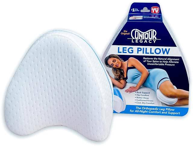 Ventilated Orthopedic Leg Pillow – Spine & Hip Alignment 0