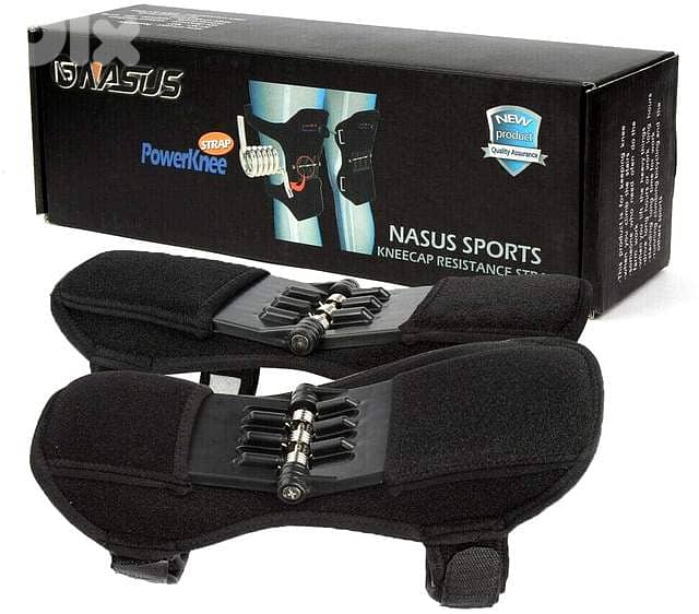 Spring‑Loaded Knee Support – PowerKnee Joint Booster Pads for Lifting 0