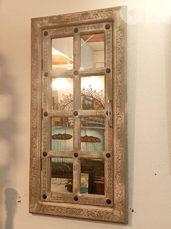 vintage style door mirror 0