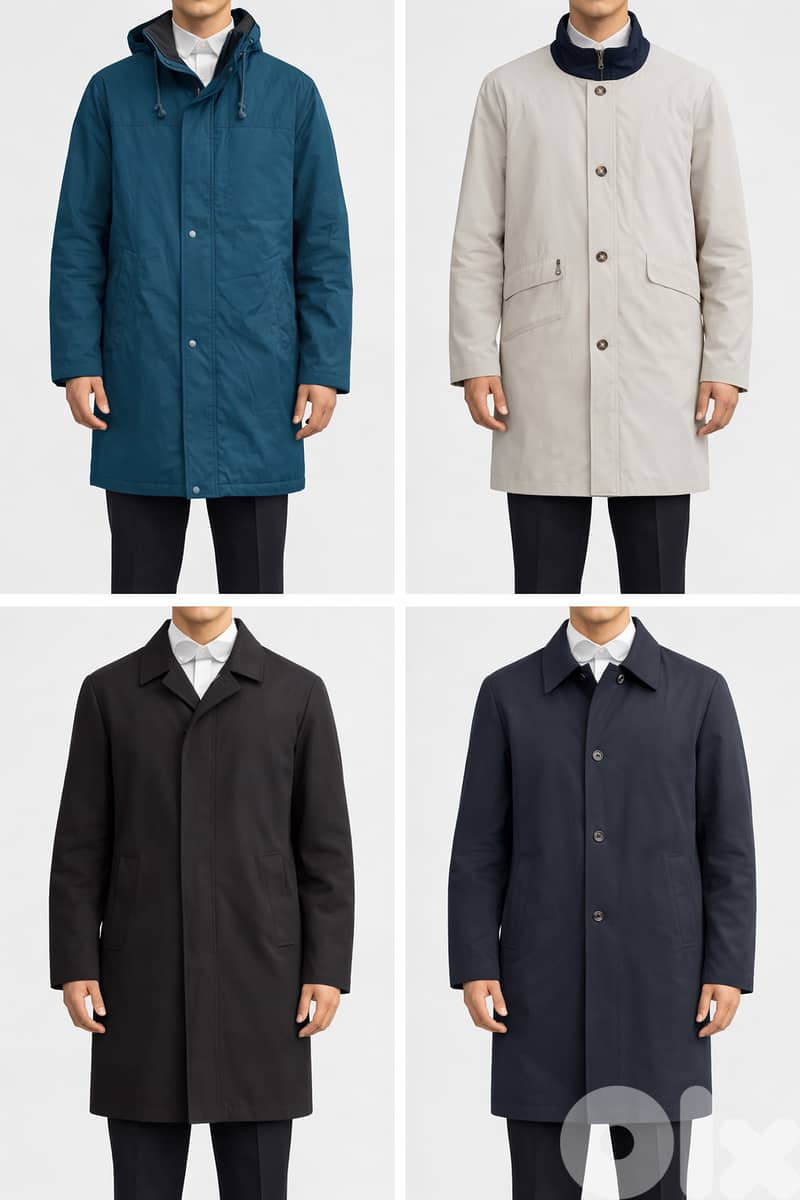 Male & Female Poly-Cotton Padded COATs 1