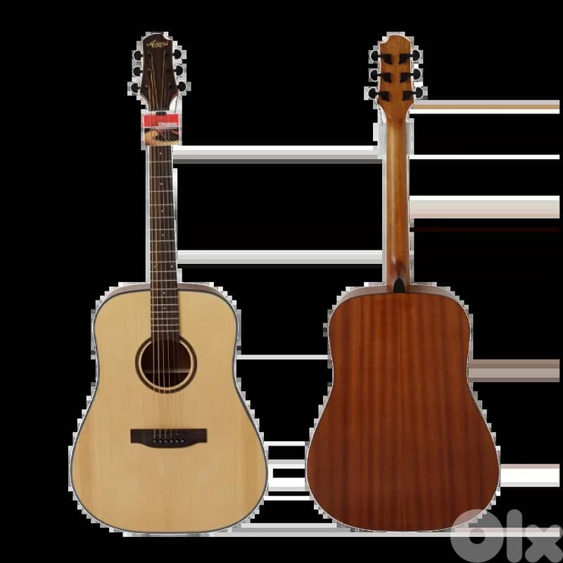 Aiersi SG01SM-41 Dreadnought Acoustic Guitar 0