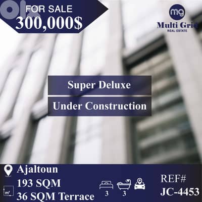 JC-4453 / Apartment for Sale in Ajaltoun, شقة للبيع في عجلتون