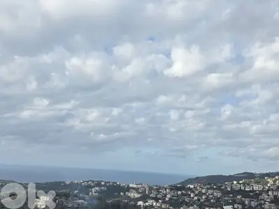 New Three Bedroom Apartment in Qornet El Hamra, Metn with Sea View