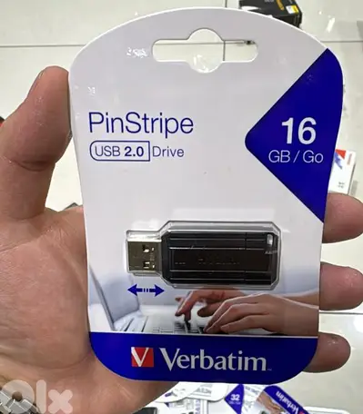 Verbatim pinstripe usb 2.0 drive 16gb
