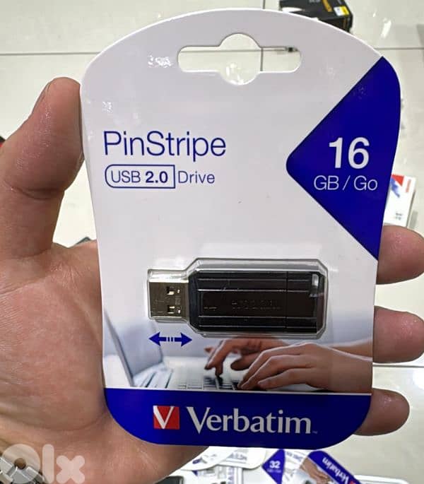 Verbatim pinstripe usb 2.0 drive 16gb 0