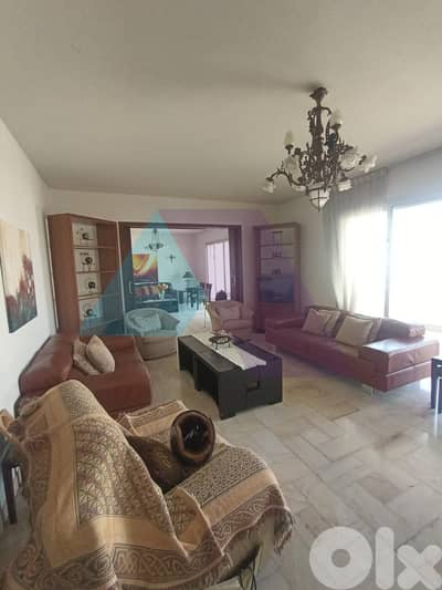 Furnished 425m2 apartment+view 4rent in Achrafieh - شقة في الأشرفية