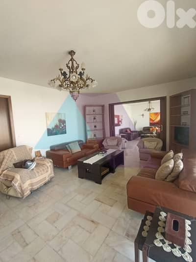 Furnished 425m2 apartment+view 4rent in Achrafieh - شقة في الأشرفية