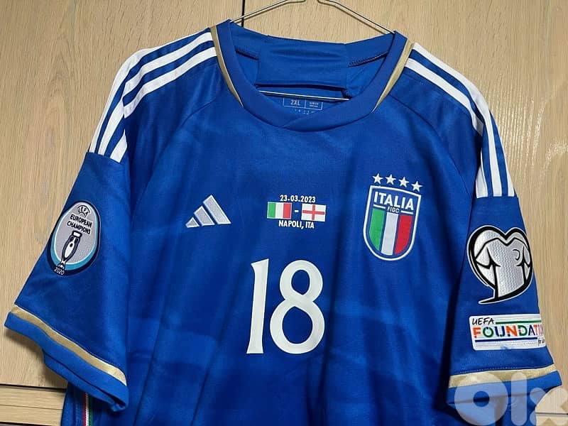 barella 18 italia home adidas kit 0