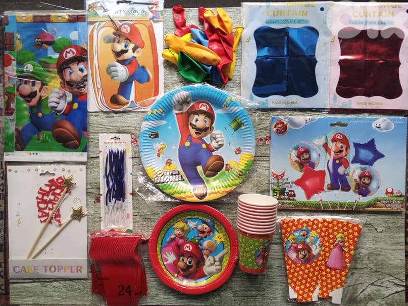 Mario birthday decoration 0