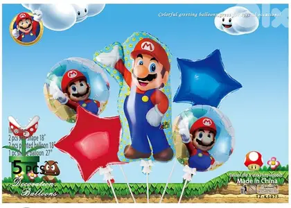 Mario birthday decoration