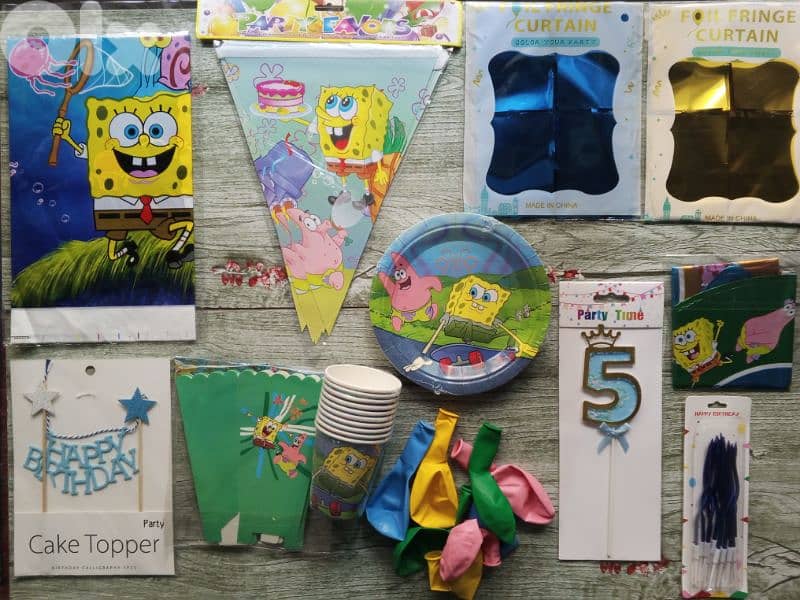 Sponge Bob birthday theme 0