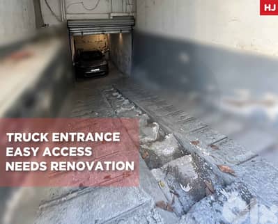 WAREHOUSE 278 SQM WITH TRUCK ENTRANCE IN ACHRAFIEH REF#HJ130817