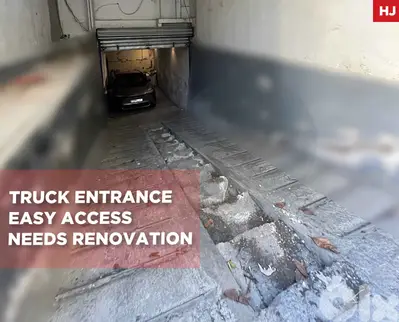 WAREHOUSE 278 SQM WITH TRUCK ENTRANCE IN ACHRAFIEH REF#HJ130817