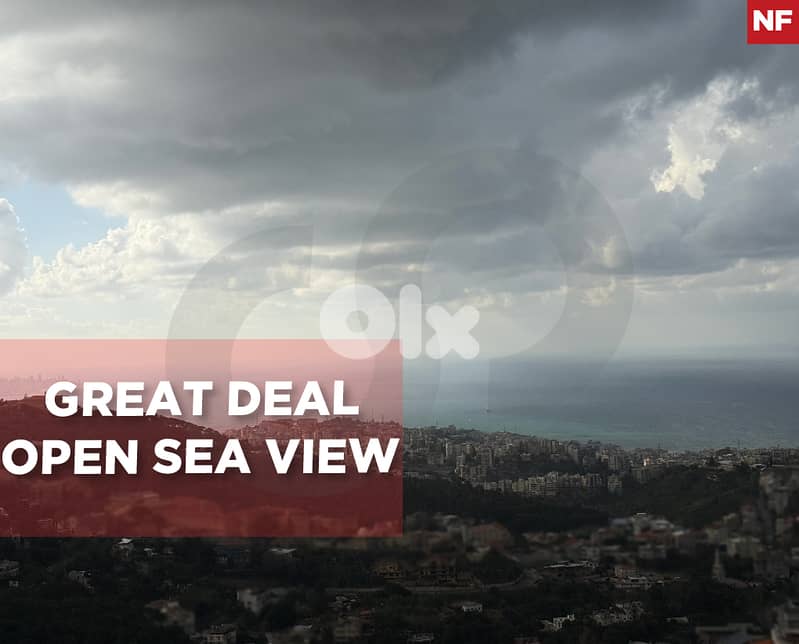 great deal, open sea view, Keserouan, Ain El Rihaneh REF#NF01728 0