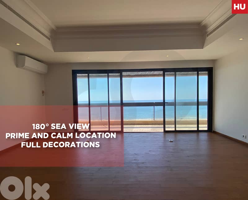 Ramleh Al Baydah | 180° Sea View | Fully Decorated REF#HU125879 0