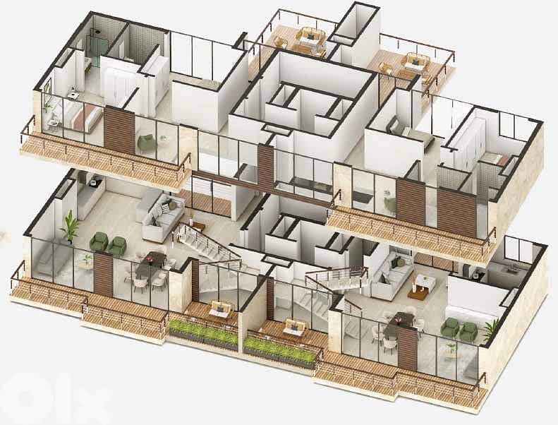 UNDER-CONSTRUCTION DUPLEX IN AIN EL MRAISSEH | INVEST NOW ! AM-295 0