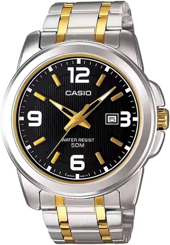 casio two tones quartz 0