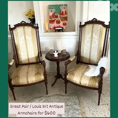 Louis XVI Armchairs
