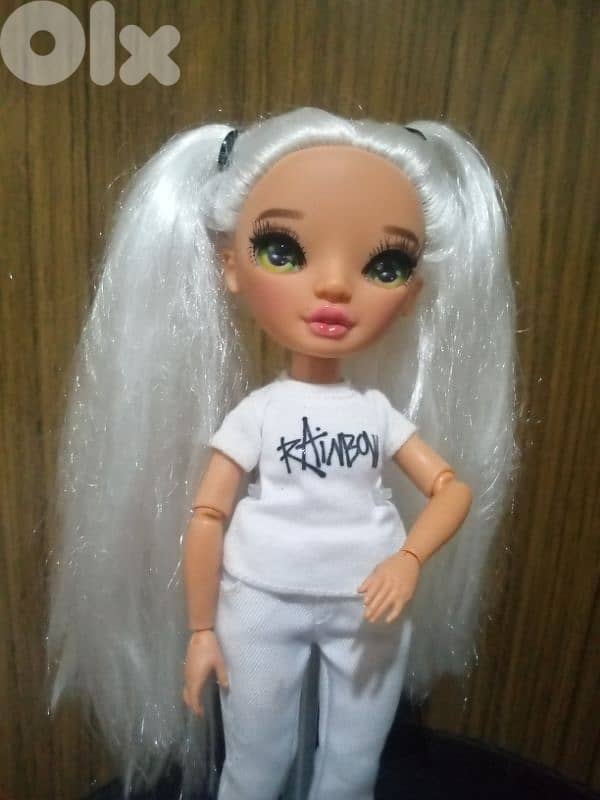 DIY COLOR AND CREATE -RAINBOW HIGH OMG Great doll +own RH outfit+shoes 3