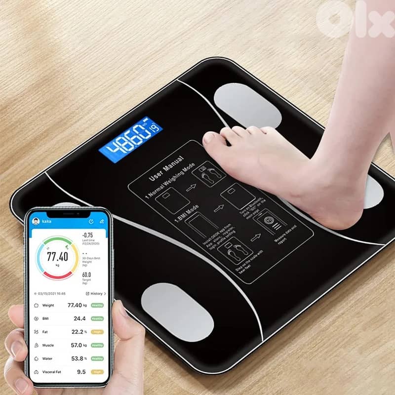 Smart Weight Scale Body Fat 0