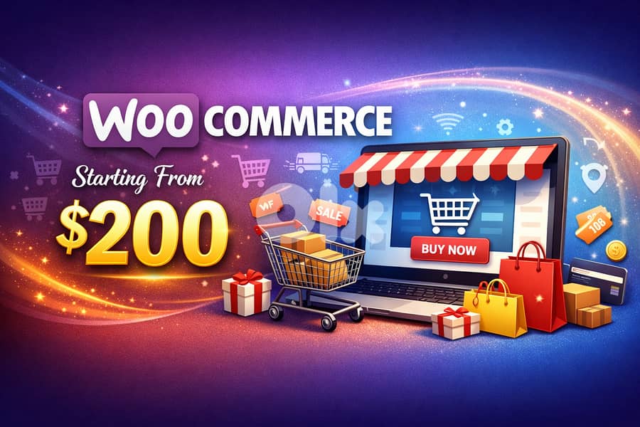 Woocommerce Website Starying From 200 Dollar 0