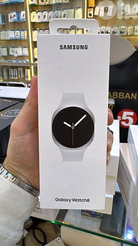 Samsung galaxy watch 8 44mm silver 0