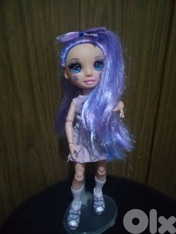 CHEER VIOLET WILLOW RAINBOW HIGH Great doll+complete wears+shoes=43$ 0