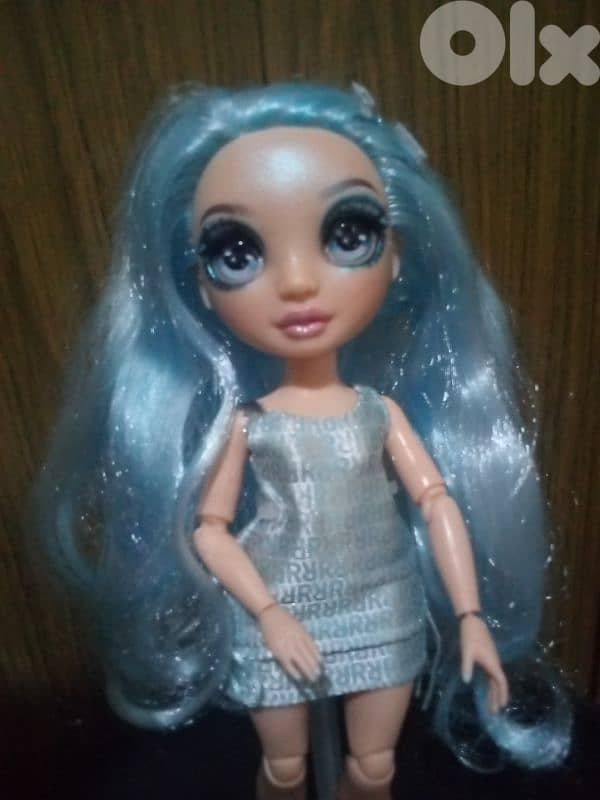 GABRIELLA ICELY RAINBOW HIGH posable great doll+her own dress+shoes=43 1