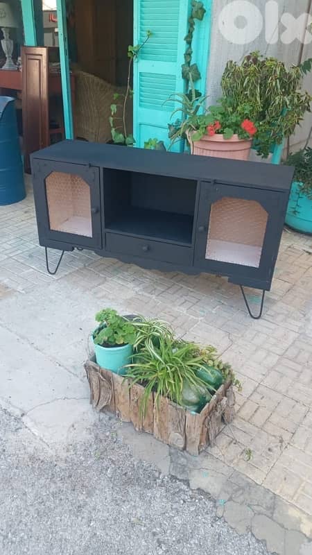 rustic tv cabinet 2
