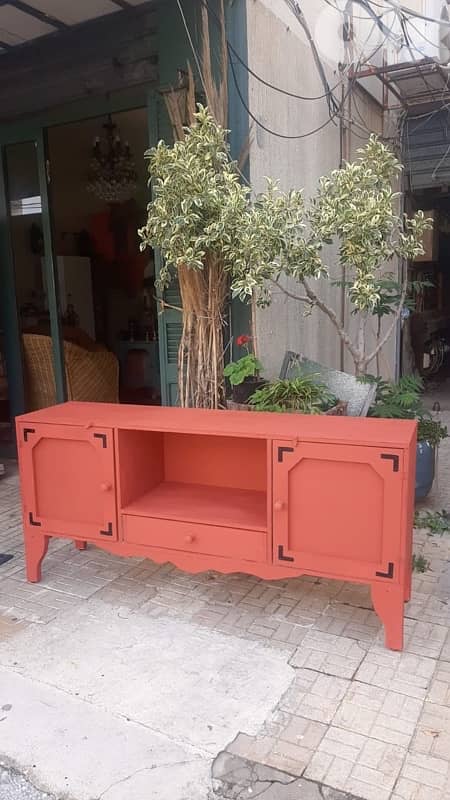 rustic tv cabinet 0
