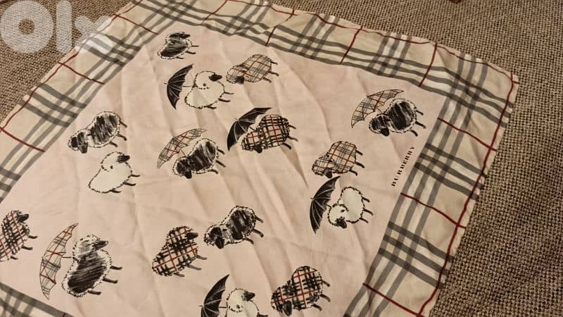 burberry silk scarf 0