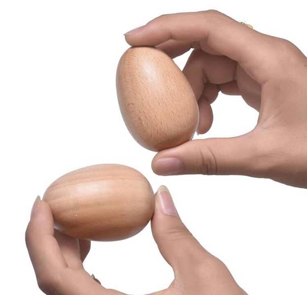 wood egg shaker 0