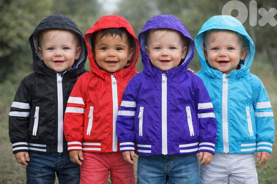 Baby's Lined Rain Jacket. . WindProof 0
