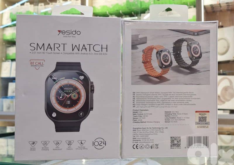 YESIDO SMART WATCH IO20 0
