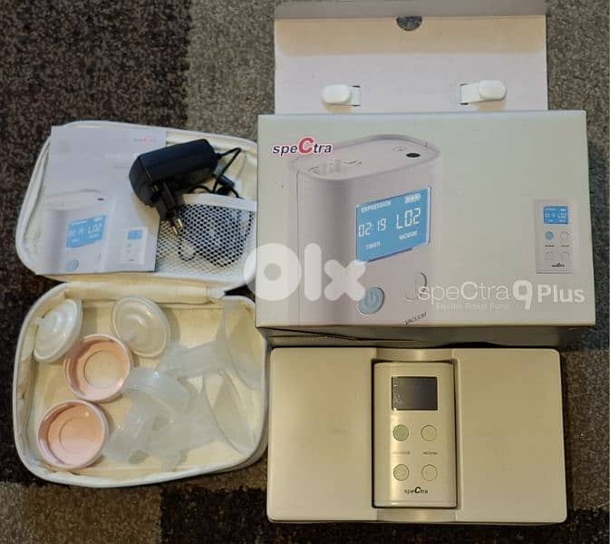 SPECTRA 9 PLUS electric breast pump- like new/4$ delivery 0