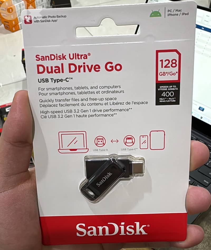 SanDisk ultra Dual Drive  Usb Type-C 128gb 14$ 0