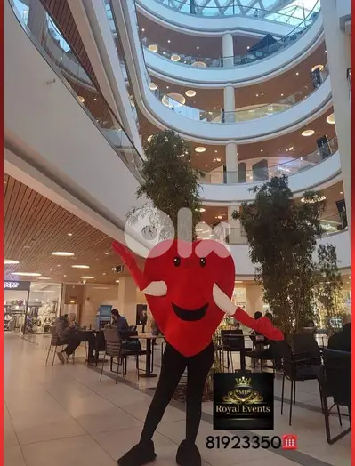 Heart mascot