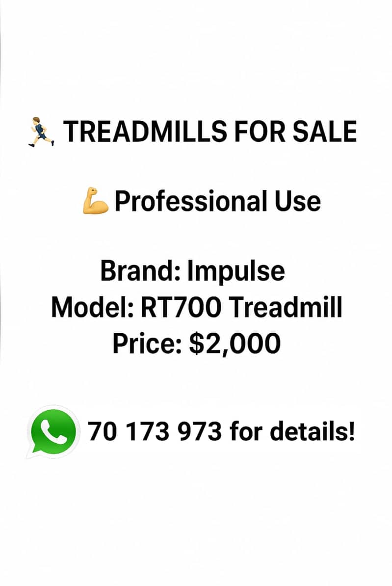 Impulse RT700 Treadmill – Professional Quality for Home or Buisness 6