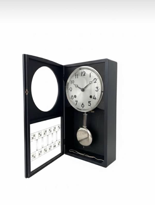 Vintage Japanese Wall Clock with Pendulum – Wooden Case (Working) 0