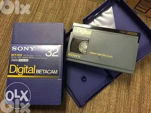 Sony BCT-D32 Digital Betacam Metal Tape 0