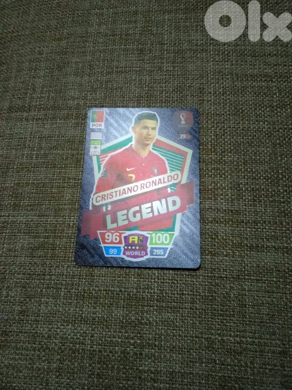 cristiano Ronaldo football card very rare 0